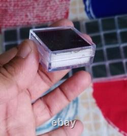Boîte de rangement d'affichage de bijoux en diamants en noir et blanc de 3,5x3,5 cm