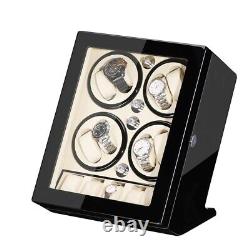 Boîte de rangement et d'affichage en bois pour remontoir de montres automatiques 8+5, organisateur multicolore