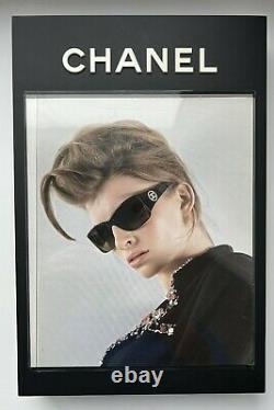 Chanel Display Factice Store Logo Noir Blanc 30 CM Super Rare