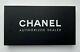 Chanel Display Factice Store Logo Noir Blanc Super Rare