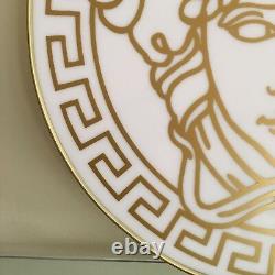 Custom Made Versace Medusa Signature D'or Blanc Combinaison Magasin Afficher Signe