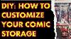 Diy Comment Personnaliser Votre Comic Storage Comic Book Display Case Comment Stocker Votre Comic