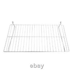 Étagère d'affichage plate pour grille murale 24'' x 12'' Blanc 10 pièces