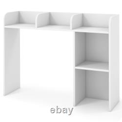 Étagère de bureau de rangement pour livres, organiseur de bureau, étagère d'affichage, support de rangement pour dortoir ou bureau