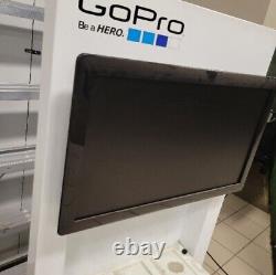 Kiosque d'exposition GoPro Soyez un HÉROS pour les ventes en magasin