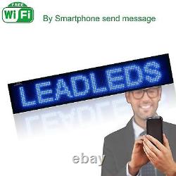 Leadleds Open Signs Programmable Scrolling Message Led Display Board For Store