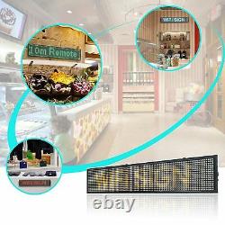 Leadleds Open Signs Programmable Scrolling Message Led Display Board For Store