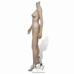 Mannequin Vidaxl Femmes Avec Support Adulte Femelle Pleine Taille Sans Tête