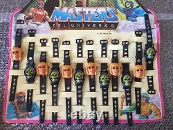 Mattel 1985 Masters De L'univers Skeletor Enfants Toy Watch Store Motu Display