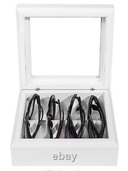 Organisateur de lunettes de luxe OYOBox Mini, boîte d'affichage en bois pour lunettes neuves