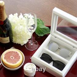 Organisateur de lunettes de luxe OYOBox Mini, boîte d'affichage en bois pour lunettes neuves
