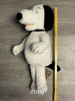 Parler Snoopy 1985 VTG Worlds Of Wonder Modèle d'affichage en magasin avec fil dur - Lire