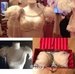 Rare Victoria Secret Costume Ange Plumes Épaulières Ailes Afficher Magasin