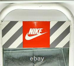 Rare Vintage Nike Shoe Mirror Véritable Mi-century Advertising Store Affichage Euc