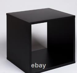 Record Cube (noir Et/ou Blanc Avec Opt. Top-shelf) Lp, Vinyl Storage / Display
