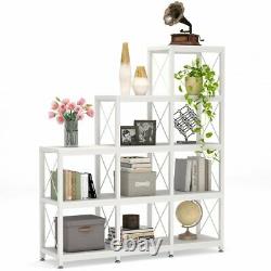 Simple 5-tier Display Bookshelf Storage Organizer For Home Office Room Diviseur
