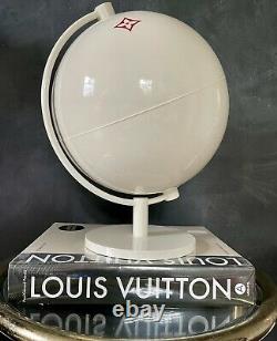 Ultra Rare Blanc Louis Vuitton Display Globe Decor Minimalist