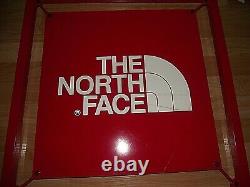 Vente! La Face Nord Classic Red Logo Metal Store Affichage Des Panneaux 24 X 24 X 1