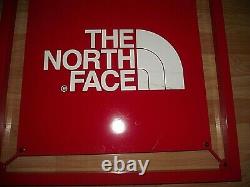 Vente! La Face Nord Classic Red Logo Metal Store Affichage Des Panneaux 24 X 24 X 1