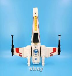 Vintage Star Wars X-wing Fighter (inutilisé Toy Store Display) Bright White! C'est Pas Vrai.