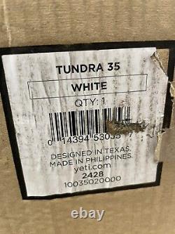 Yeti Tundra 35 Refroidisseur, Couleur Blanc- Nouveau Afficher Autre Magasin Rien Jamais À L'intérieur